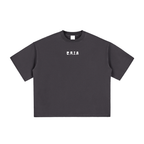 STAR* BOXY TEE - black