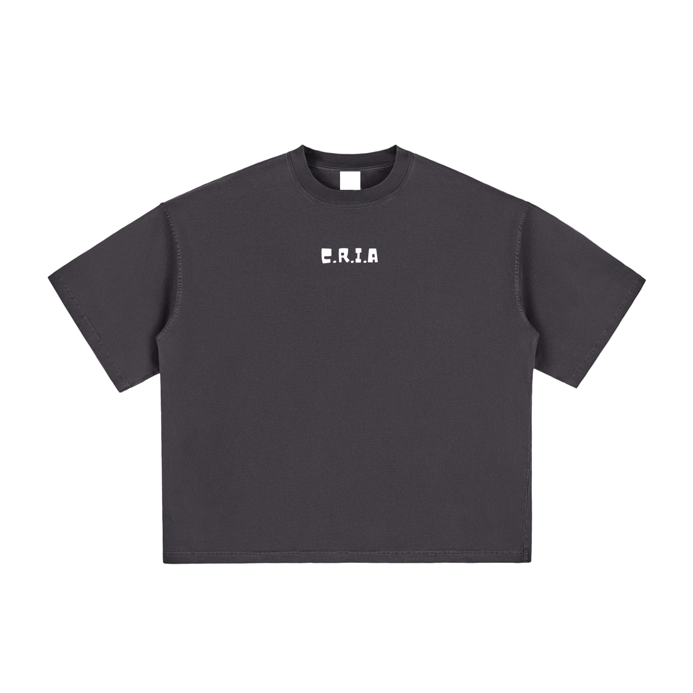 STAR* BOXY TEE - black