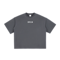 STAR* BOXY TEE - haze grey
